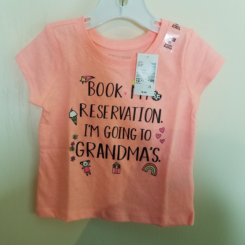 NWT ,The Place -Coral Shirt